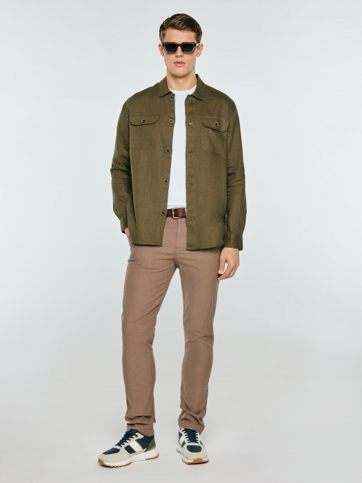 Pánska ľanová košeľa WORKELIN 303